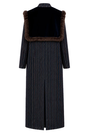 NAVY BRISTOL COAT