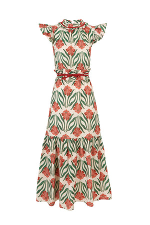 NILO RUFFLE DRESS