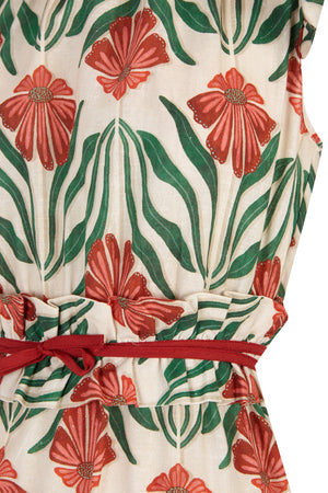 NILO RUFFLE DRESS