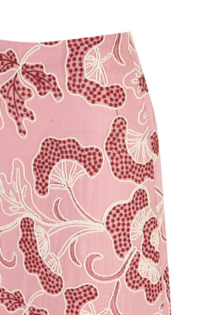 PINK CORAL SKIRT