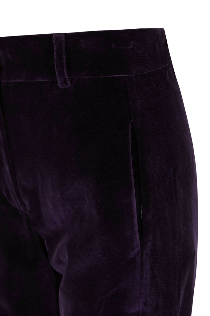 PURPLE MARLOW TROUSERS