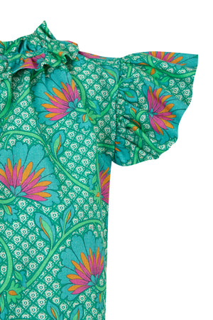 RIVIERA RUFFLE BLOUSE
