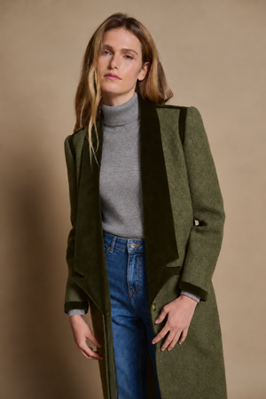 GREEN CORWIN COAT