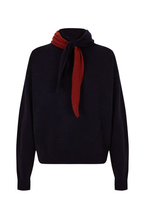 NAVY CAMBRIDGE SWEATER