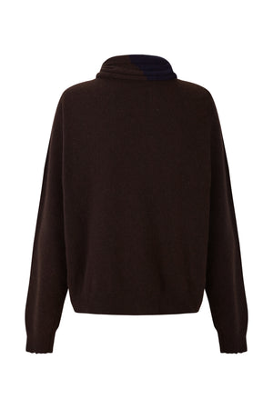 BROWN CAMBRIDGE SWEATER