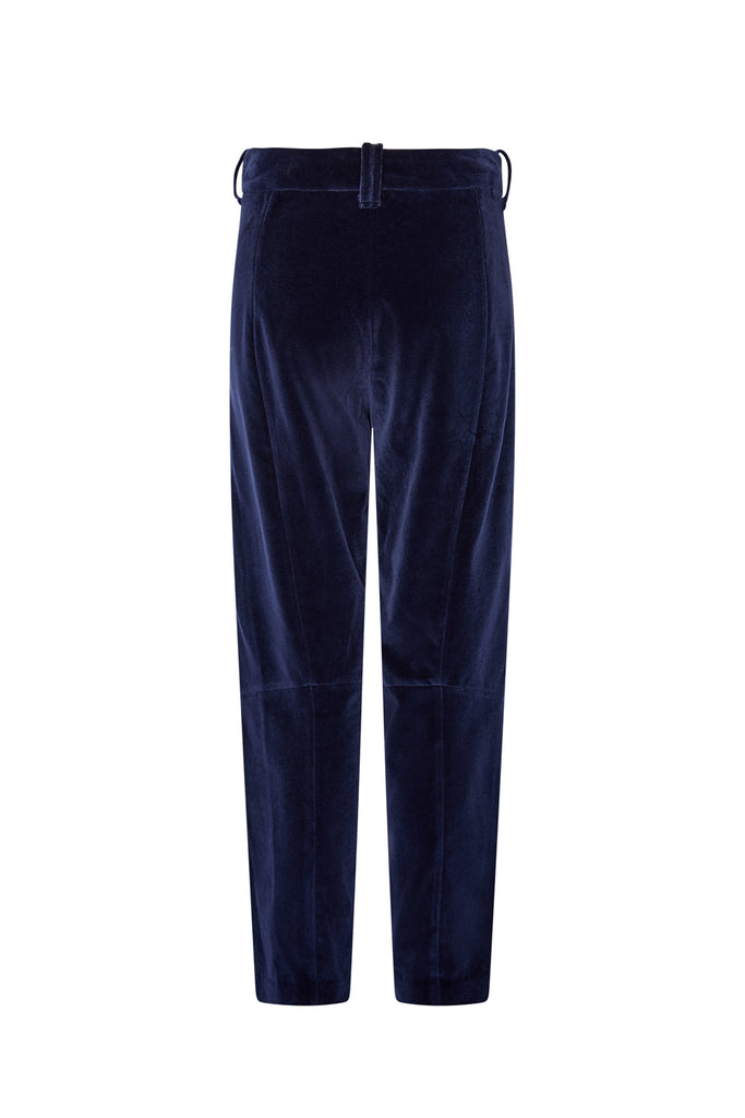 BLUE MARLOW TROUSERS