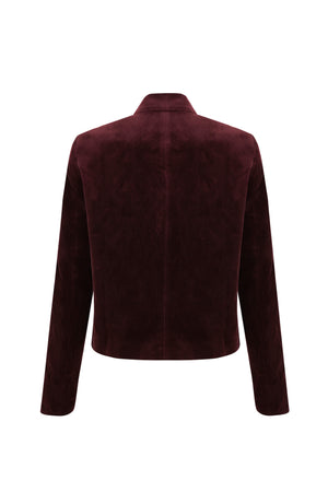 GARNET VELVET JACKET
