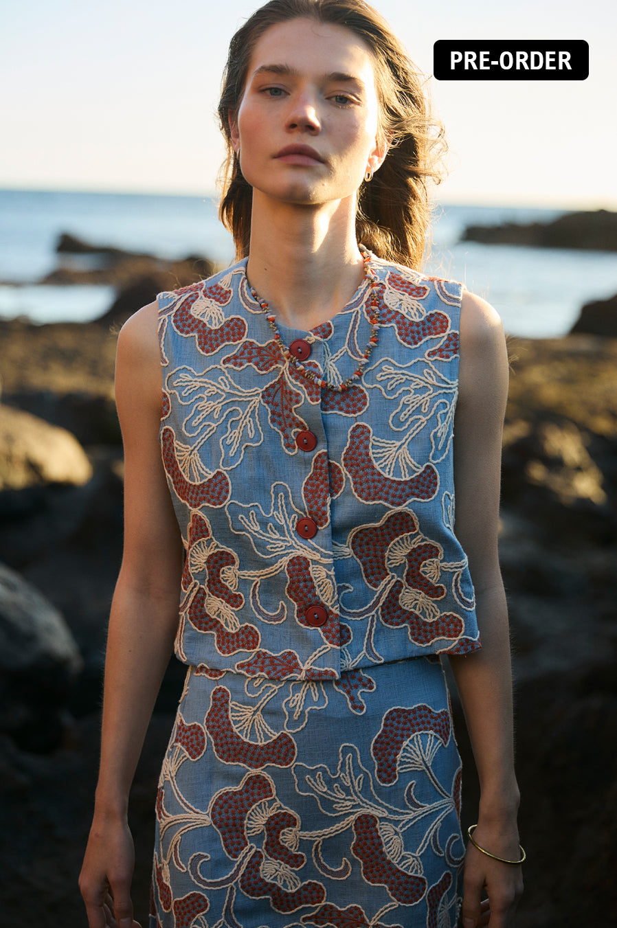BLUE CORAL VEST