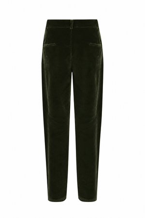 GREEN MARLOW TROUSERS